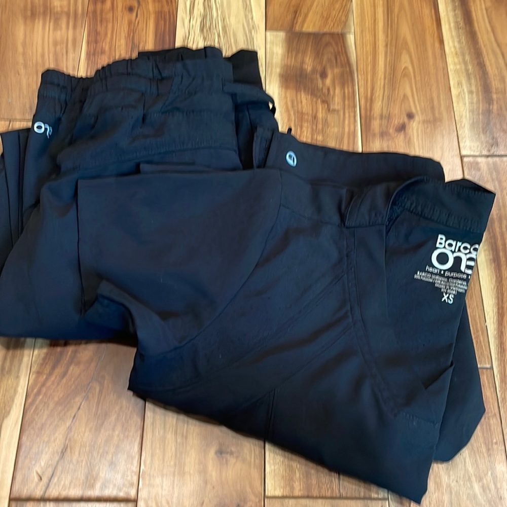 Barco One Black Scrubs, perfect condition, XS